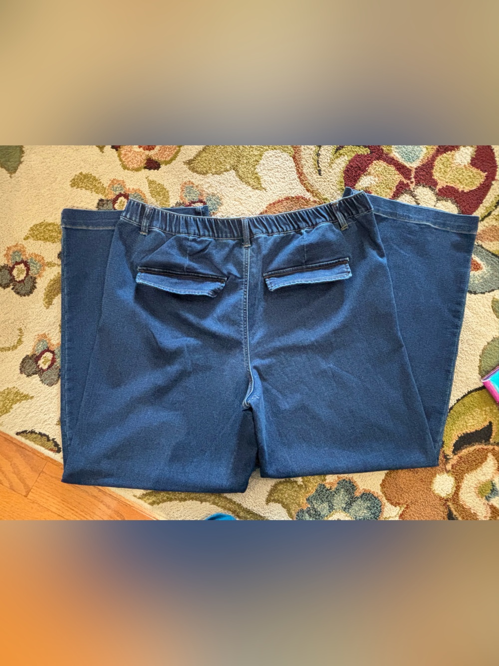Dark Blue Denim Jeans - Picture 5 of 5